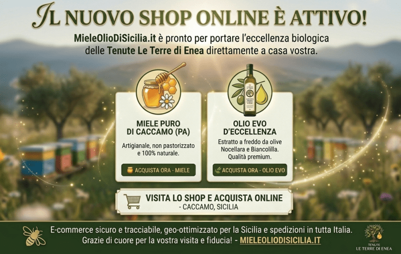 shop le terre di enea vendita olio e miele on line